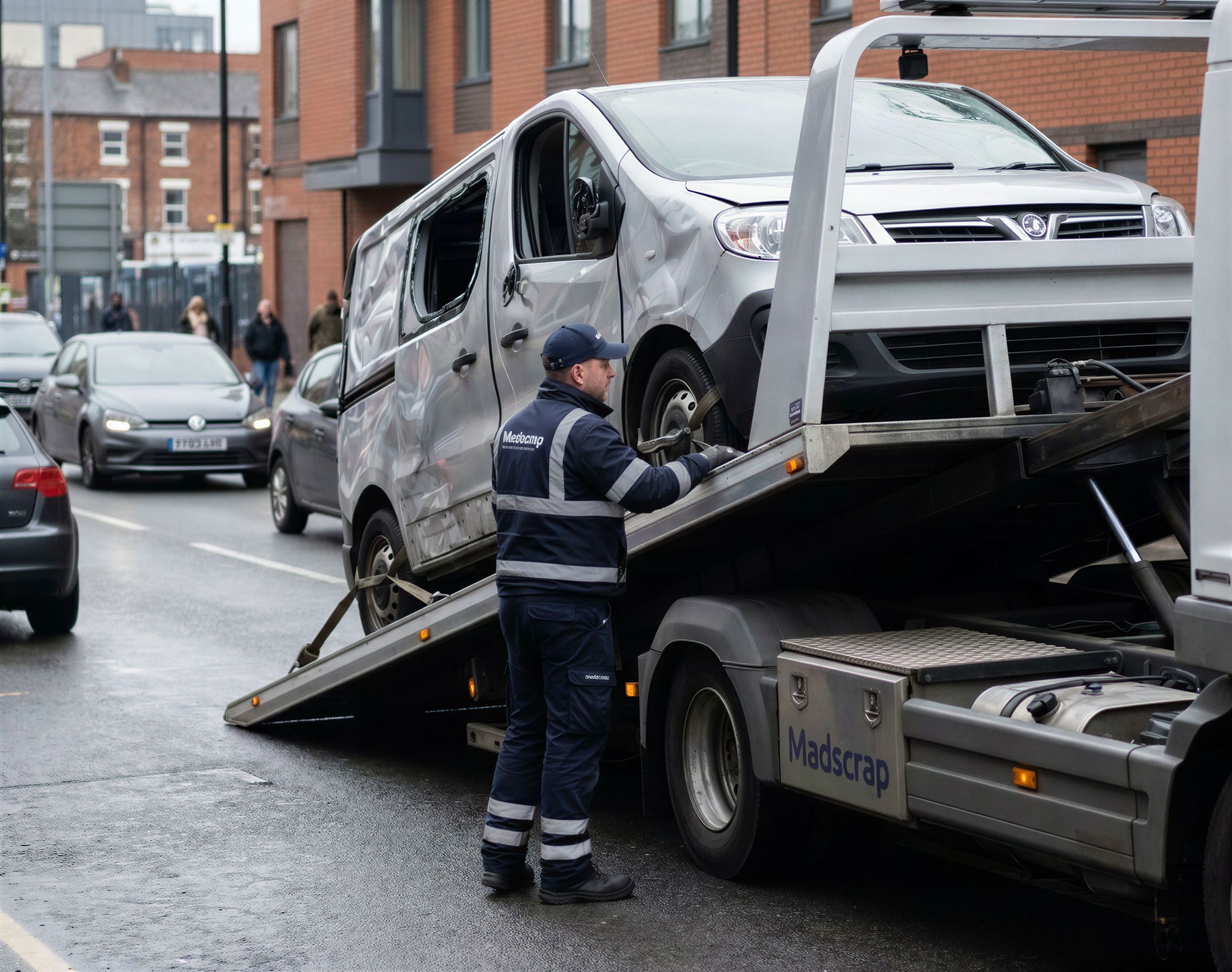 Accident Damaged Van Scrap in Birmingham